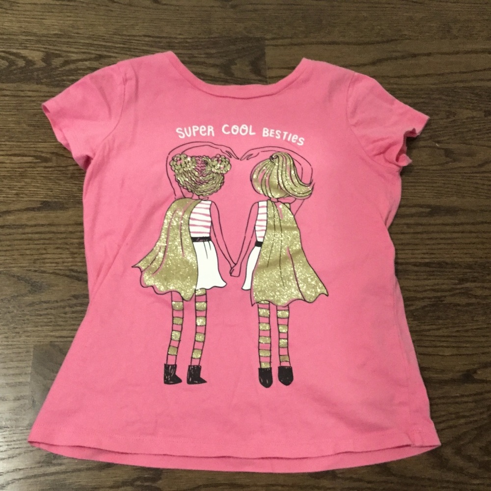 Carter’s kid shirt pink barely used s 10-12 girl